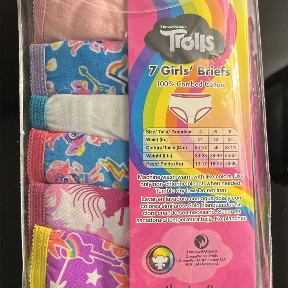 Dreamworks Trolls Kids Briefs - Multicolor Pack